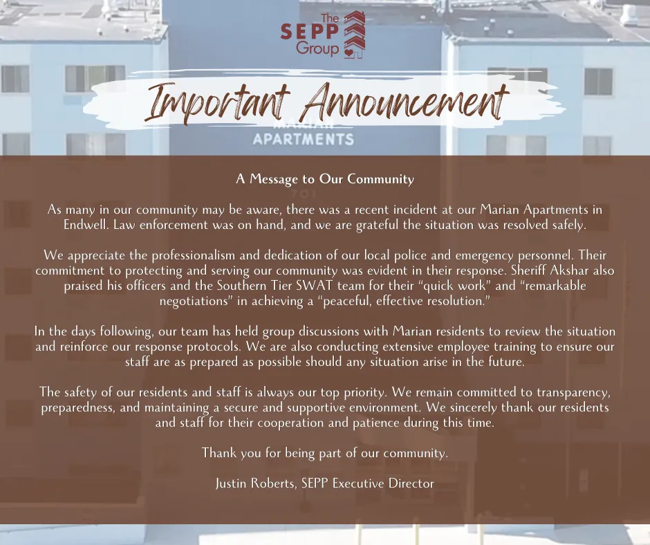 Important Announcement